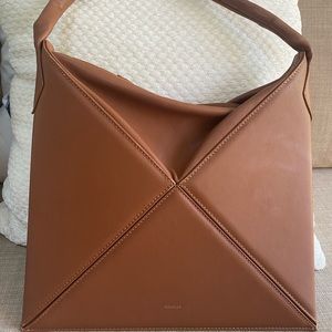 Mlouye brown hand bag